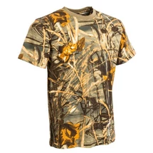 Tricou camuflaj hardwood galben (34-5)
