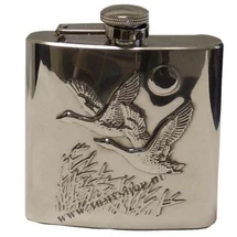 Sticlă metalică cu design raţe sălbatice