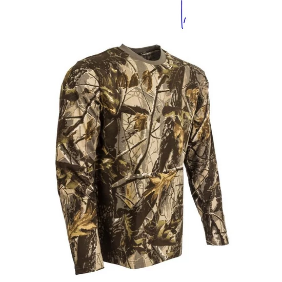 Tricou camuflaj hardwood