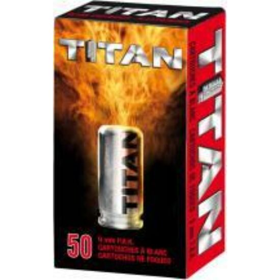 Cartuș Perfecta Titan 9mm PAK, pentru arme