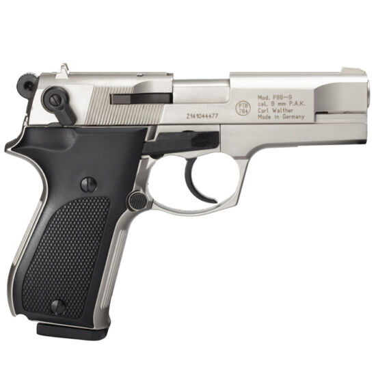 Pistol cu gaz Walther P88 Nikkel 9mm PAK 