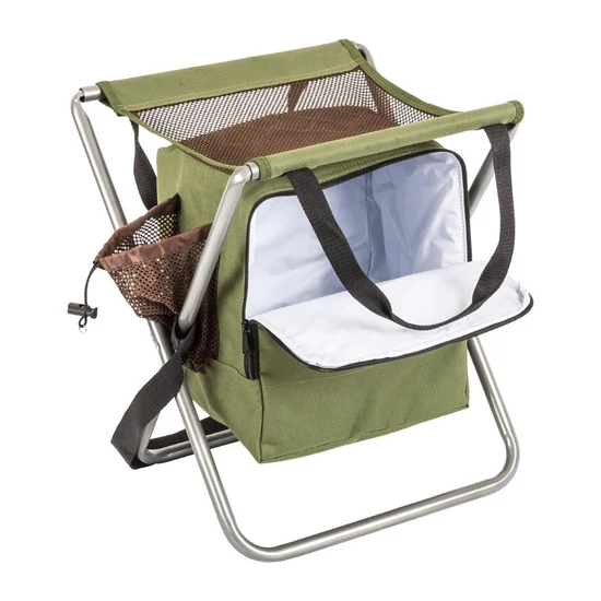 Scaun camping cu geantă frigorifică