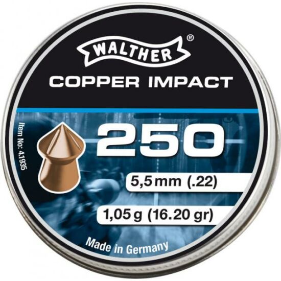 Muniție Walther Copper Impact 5,5mm