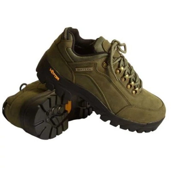 Bocanci din piele cu talpă Vibram