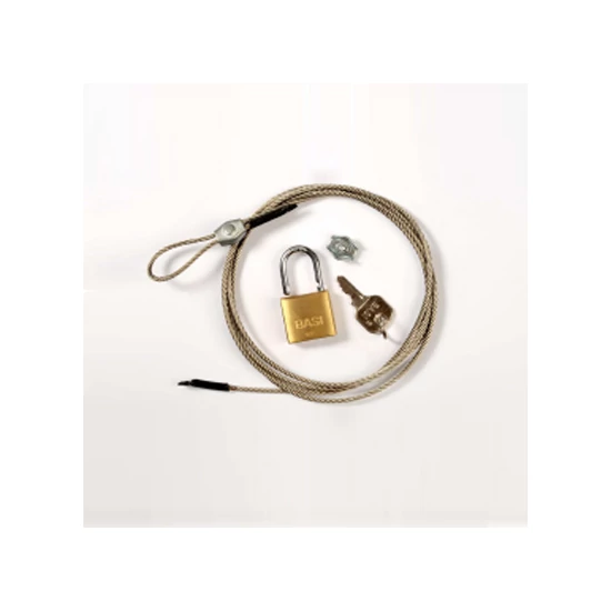 Cablu de securitete + lacăt pentru camerele Minox DTC