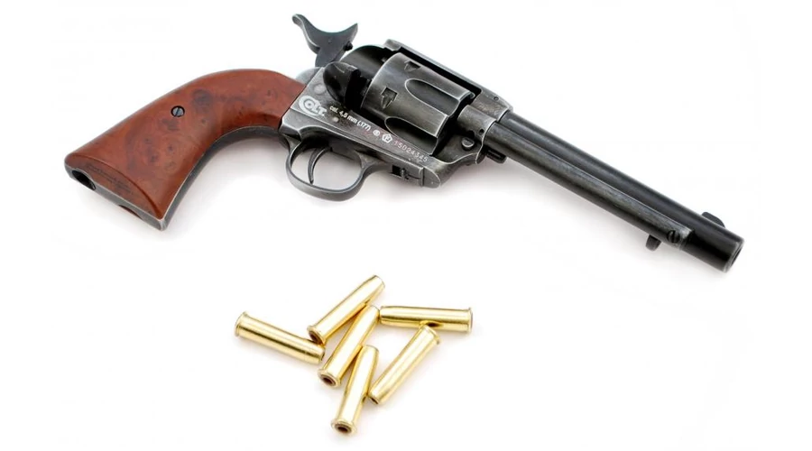 Colt Single Action Army 45 antic calibrul 4.5BB. Cel/Cea/Cei/Cele |