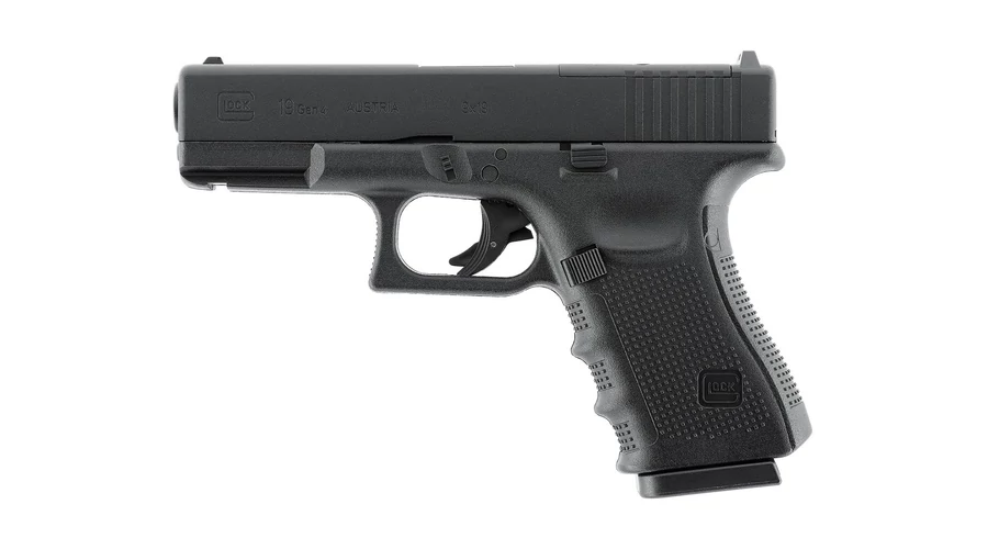 【2026.01購入】GLOCK グロック19 Gen.4 GLOCK 19 Gen4. Pistol cu aer comprimat MOS calibrul 4,5 mm. |