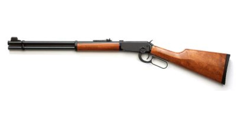Pușcă cu aer comprimat Walther Lever Action, cu acțiune discretă.