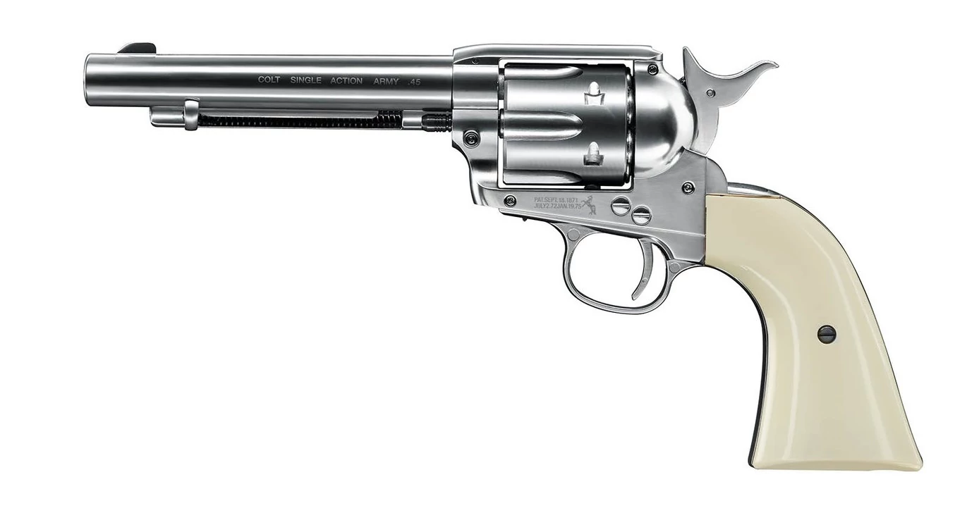 Colt Single Action Army 45 Nickel 4.5mmBB | Armymagazin